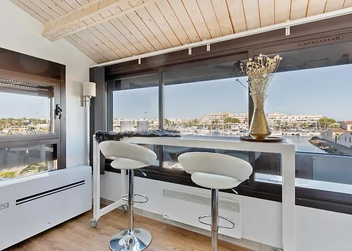 아파트 Naturiste Venus Panoramic View 아그